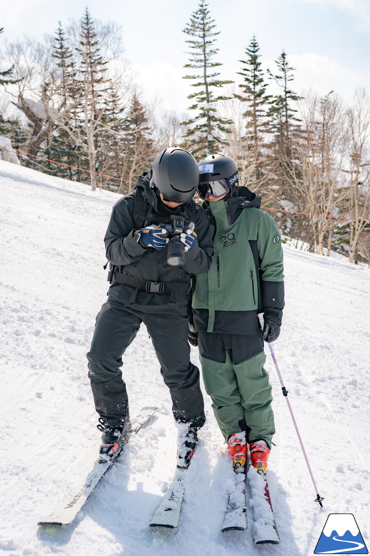 キロロリゾート｜[okaphoto]ことフォトグラファー・岡崎宜紀さんの撮影に密着。被写体となるのは...全日本スキー技術選ファイナリスト『原田侑駿 - Yuma Harada』(^^)/